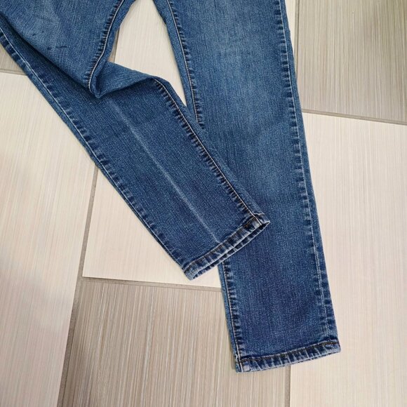 21Men ✦ Slim Fit Blue Denim Jeans ✦ Classic Cotton Blend Zip Fly Size 32W - Picture 3 of 8